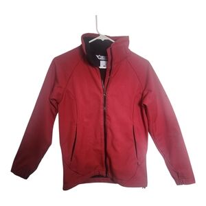 Columbia Red Zip-Up Jacket